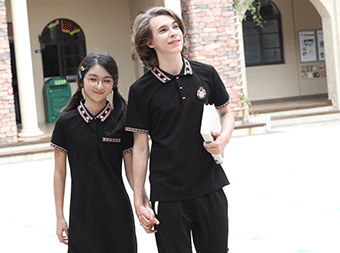高中夏季短袖運(yùn)動校服班服廠家套裝