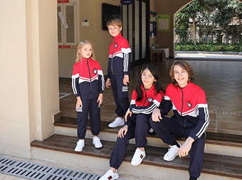 秋冬季拼色運(yùn)動(dòng)小學(xué)校服套裝