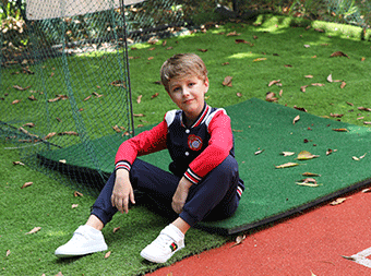 英倫風(fēng)幼兒園校服定做運動校服套裝
