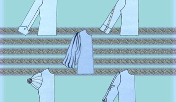 中學生校服定制著裝的袖子是怎么構成的？